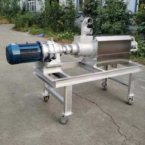 不锈钢牛粪干湿分离机质保一年养殖场猪粪处理设备酒糟纸浆脱水机