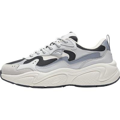 安踏星辰丨厚底增高休闲男2025冬季新款软底舒适运动鞋潮流男鞋子