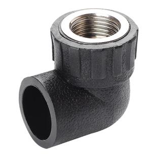 pe管配件自来水管热熔接头内外丝牙弯头20 25 4分6PE水管塑料管件