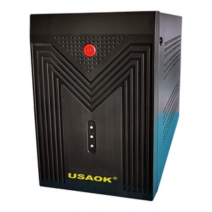 USAOK泰琪丰UPS不间断电源K1000/K600/K1200C/K2000电脑监控延时