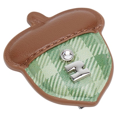 Tagi.榛果复古格纹发夹