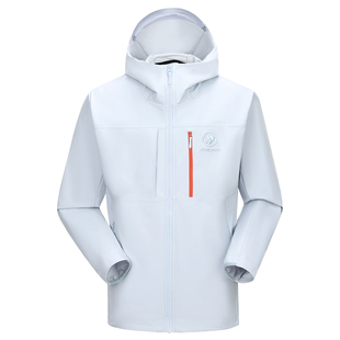 蔡徐坤同款熊猫软壳衣女2025新款保暖加绒外套女防水徒步登山风衣