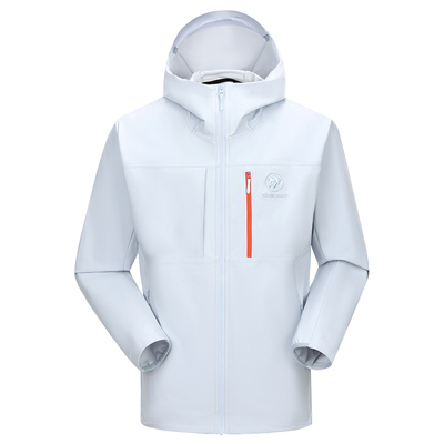 明星同款熊猫软壳冲锋衣外套女