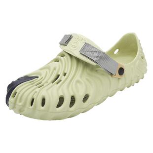 夏季洞洞鞋男士大码凉鞋45户外沙滩鞋钓鱼涉水鞋46激浪指纹凉拖鞋