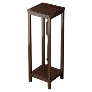 中式花架落地式花台客厅阳台室内多层收纳放花架子植物花盆置物架