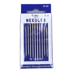 大眼手缝针家用手工针缝衣针绣花针粗针缝被子专用针线大孔穿线针