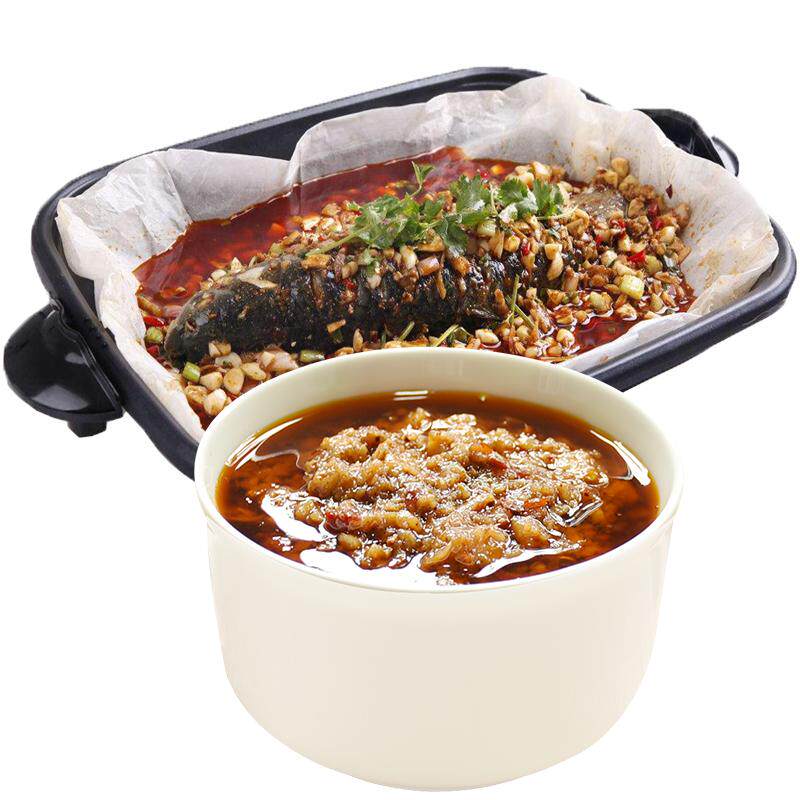 蒜香专用料碳烤重庆餐厅纸包鱼