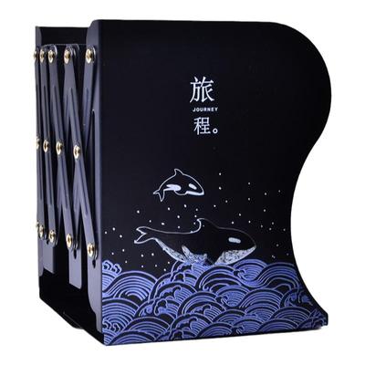 可伸缩书立架ins风桌面学生