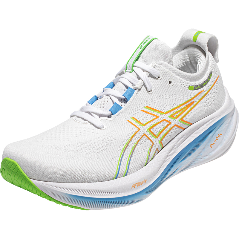 ASICS亚瑟士跑鞋男GEL-NIMBUS 26缓震回弹透气运动鞋1011B794-100