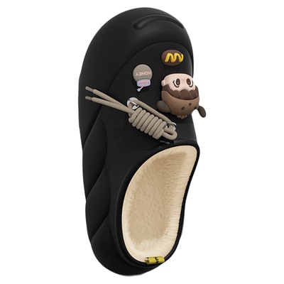 秋冬季防水棉拖鞋女2024新款