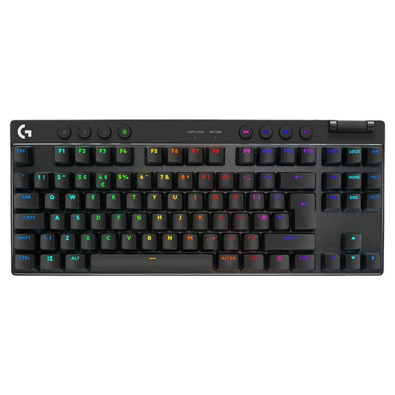 罗技G Pro系列PRO X TKL无线机械键盘87键紧凑蓝牙游戏电竞gprox