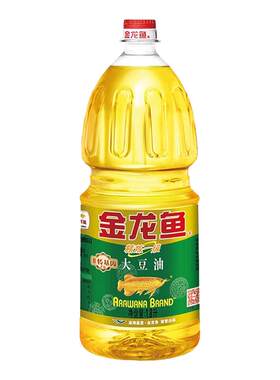 金龙鱼大豆油1.8L非转基因色拉油