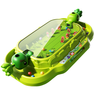 男孩8至12生日礼物植物豌豆对战僵尸游戏机两双人对战玩具弹珠机