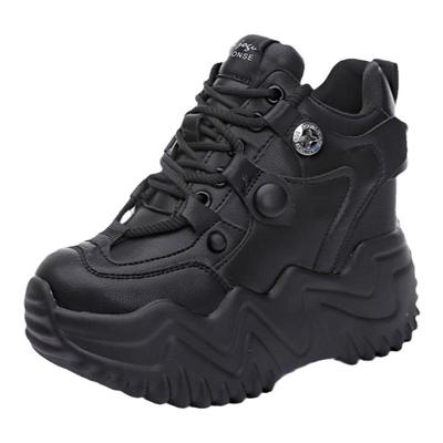 震地王真皮老爹鞋休闲鞋