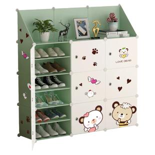 简易鞋架家用室内好看收纳神器门口鞋柜多层防尘经济型宿舍大容量