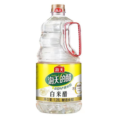 海天白米醋1.28L大桶装