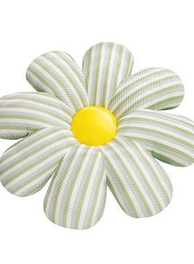 ins风冰丝花朵四季通用椅垫