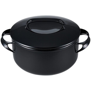 日本原装进口野田珐琅锅20cm汤锅搪瓷锅无涂层煮锅炖锅煲汤锅2.5L