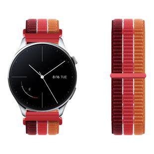 适用小米Watchs5手表带s4sport悦动三环尼龙s4智能腕表xiaomi s3男女款编织表带s2春夏s1pro高级链配件18腕带