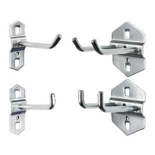 洞洞板方孔烘焙五金工具架工具墙螺丝刀多功能挂板架电动工具挂钩