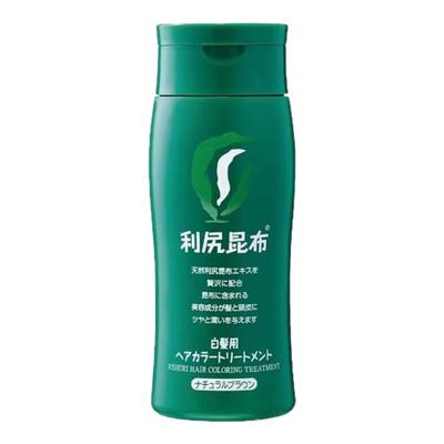 日本利尻昆布染发膏剂纯植物天然无刺激自己在家染遮白不伤发