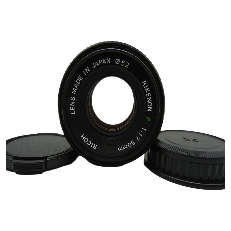 理光50mm f1.7定焦镜头宾得pk卡口可转接微单数码使用50/1.7标头