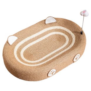 剑麻猫抓板窝耐磨不掉屑一体超大号圆形猫爪板猫咪窝盆麻绳抓不烂