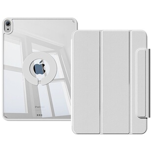 iPadmini7保护壳适用苹果平板ipad11保护套10代旋转支撑ipadair7磁吸拆分6透明防弯ipadpro11寸全包防摔外壳5