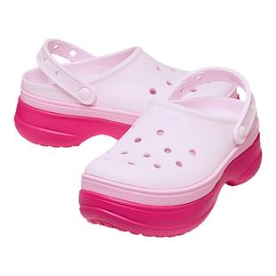 白鹿同款Crocs卡骆驰经典堆堆洞洞鞋外穿厚底花园鞋女鞋|211355