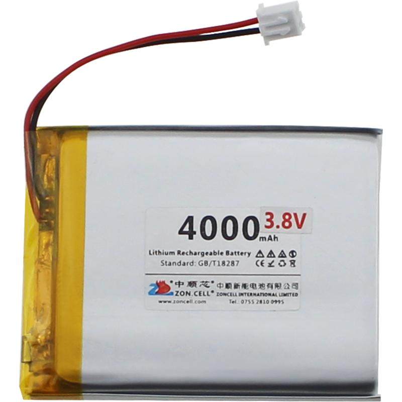 中顺芯高电压型聚合物锂电池3.8V