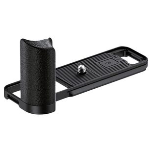 JJC 适用富士XE5相机手柄fujiflim x-e5微单L型握柄铝合金握把扩展X-E5快装板底座手指柄配件兼容Capture快挂