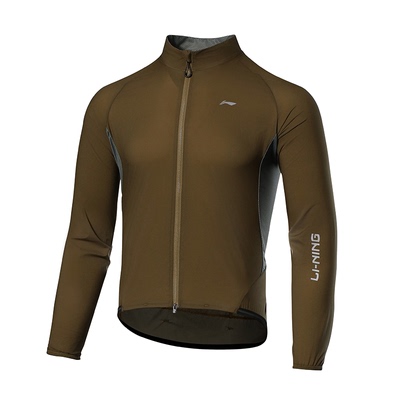 李宁男款骑行风衣外套轻薄防风