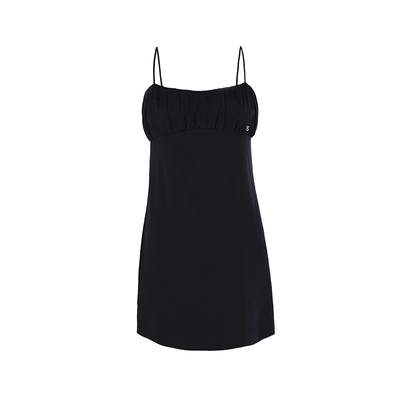 SILKYMIRACLE真丝水钻睡裙外穿