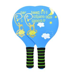 板羽球套装高弹三毛儿童毽子板球拍白羽球拍板羽球拍套餐毽子球拍