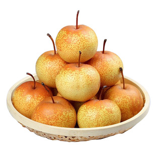 25年花盖梨5斤10包邮东北鞍山特产软梨子可做冻梨孕妇水果秋子梨