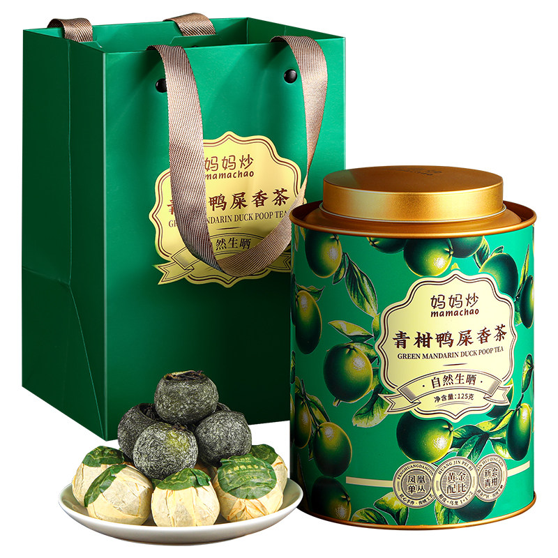 日川单丛小青柑鸭屎香凤凰单枞茶