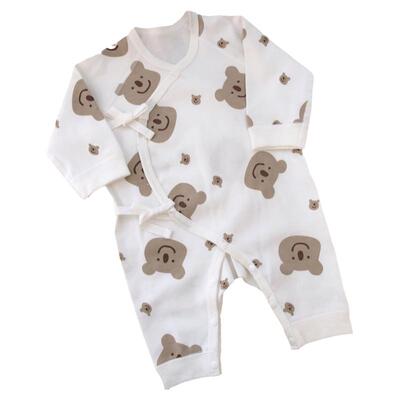 韩式新生儿四季款纯棉连体衣A类