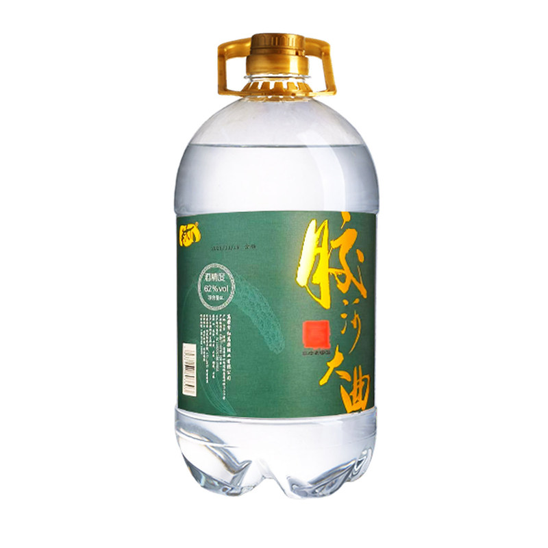 白酒香天下红高粱酒62度高粱酒水2.5L5L桶装纯粮酿造固态发酵泡酒
