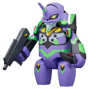 预定GSC BRICKROID 新世纪福音战士 初号机 EVA 新二号机 Q版手办