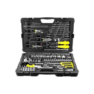 史丹利工具套装组合套筒棘轮扳手汽修工具大全大中小飞维修工具箱
