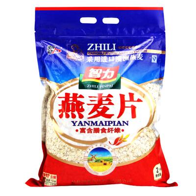 智力2000g无蔗糖速食燕麦谷物