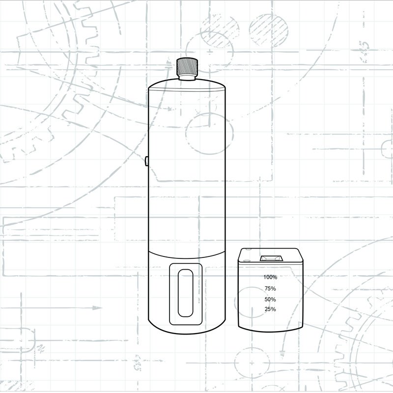 JP-10便携气泵可更换电池模块手持气泵简喷气泵