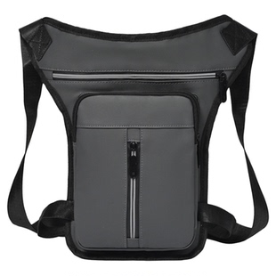 2025新款防水摩托车腰包男款户外运动骑行腿包机能多功能斜挎背包