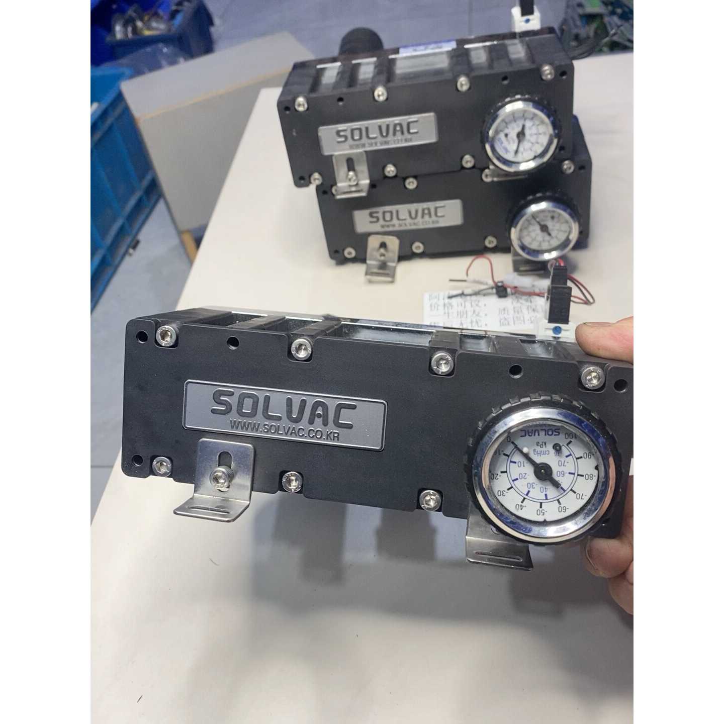 韩国进口SOLVAC大流量真空发生器VMP60L,带电磁阀