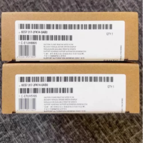 议价6ES7317-2FK14-0AB0/OABO S7-300西门子CPU317F-2PN/DP中央处