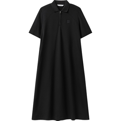 【播奥莱】播商场同款刺绣学院风连衣裙女25春气质裙子BDS1LD1188