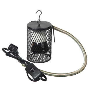 宠物鹦鹉无光陶瓷保温灯鸟类保暖灯防烫伤取暖器防咬带罩子加热灯