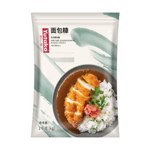 羽印日式0添加白面包糠商用大包装5KG餐饮炸鸡腿香蕉南瓜裹粉香酥