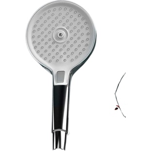 德国骤雨手持淋浴顶喷花洒液态硅胶浴室洗手间雨淋洗澡增压莲蓬头