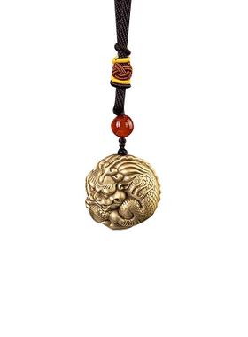 貔貅戏珠把玩件解压吊坠